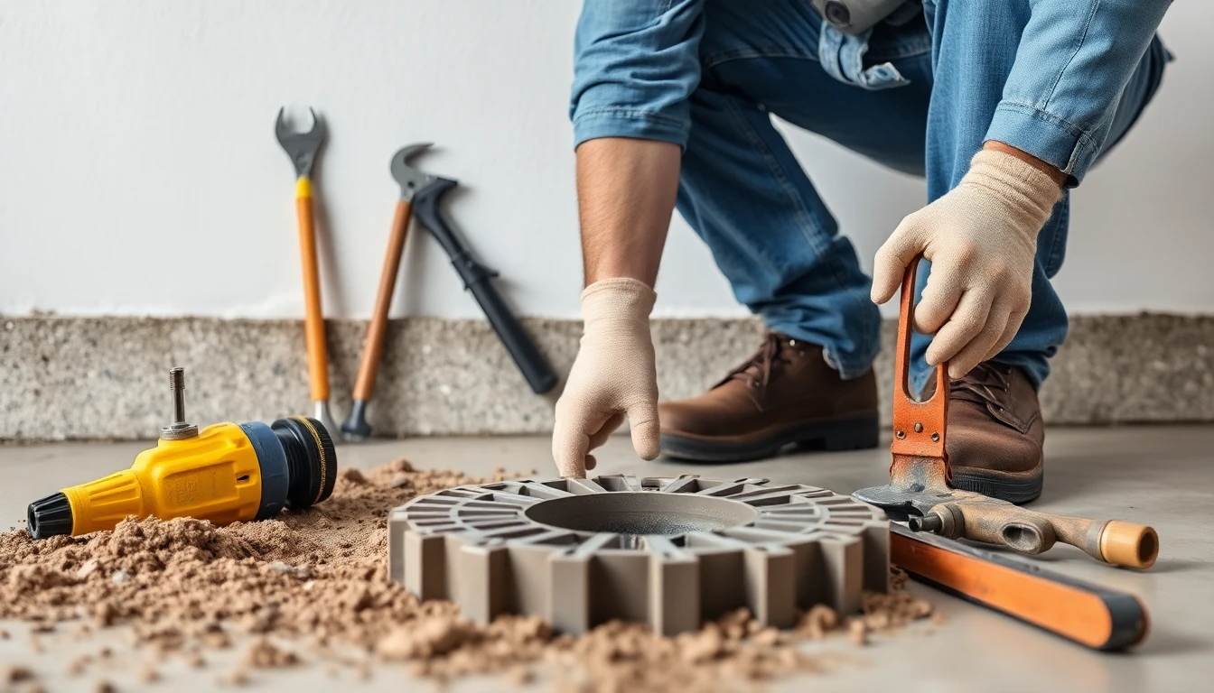 French Drain Installation
